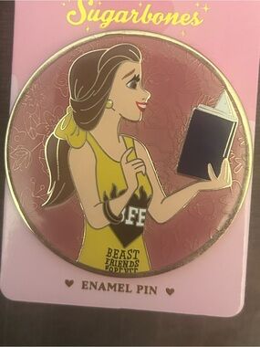 Da Vinci fantasy pins slumber party Disney comfy princess belle pin